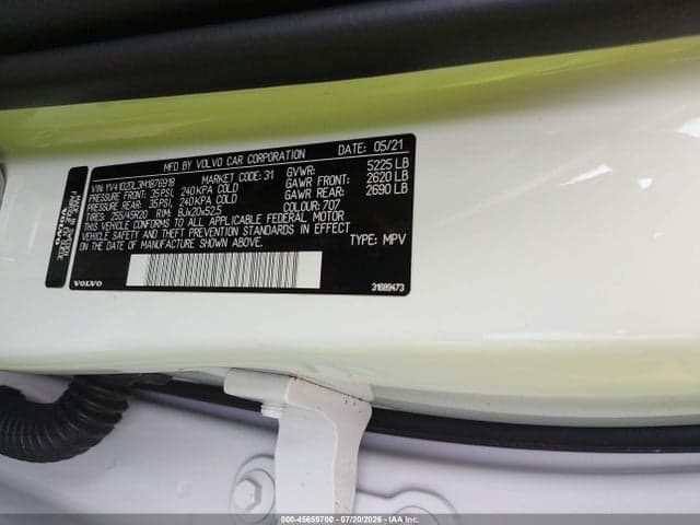 2021 VOLVO XC60 T5 INSCRIPTION 9