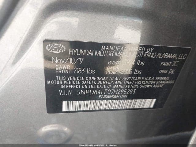 2018 HYUNDAI ELANTRA SEL 9