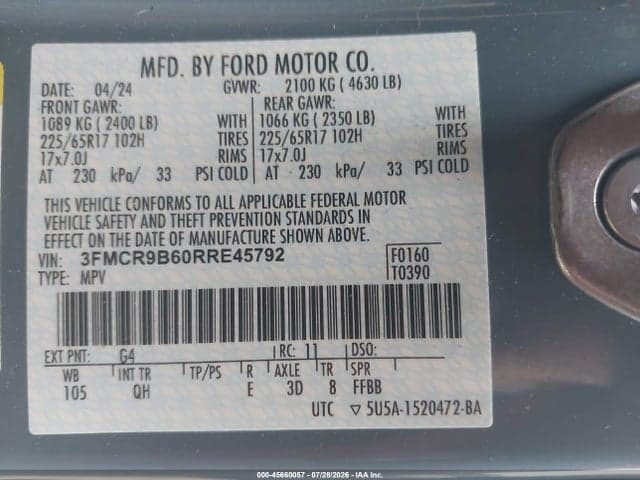 2024 FORD BRONCO SPORT BIG BEND 9