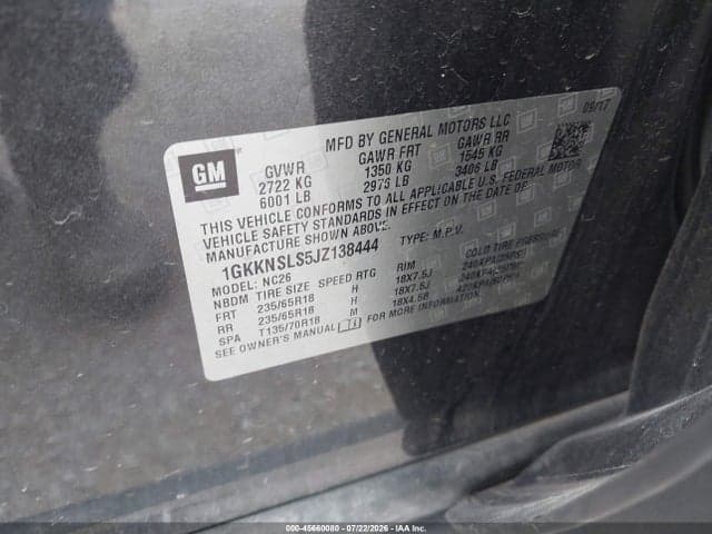 2018 GMC ACADIA SLE-2 9