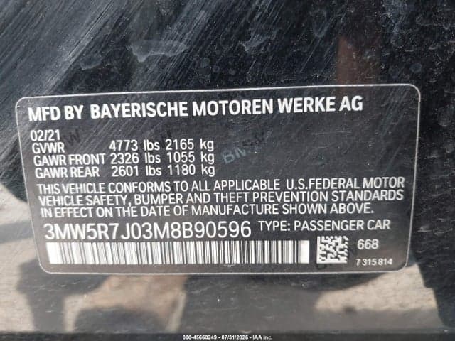 2021 BMW 330I XDRIVE 9