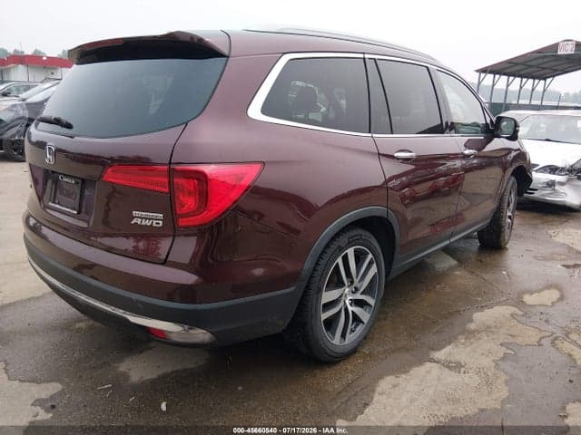 2017 HONDA PILOT TOURING 4