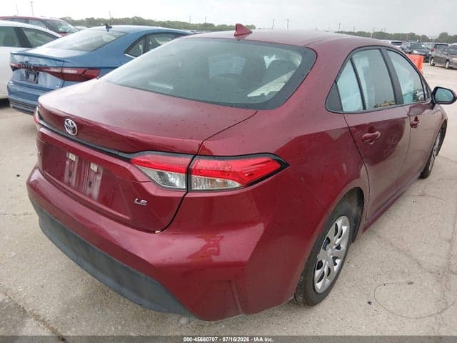 2026 TOYOTA COROLLA LE 4