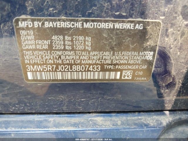 2020 BMW 330I XDRIVE 9
