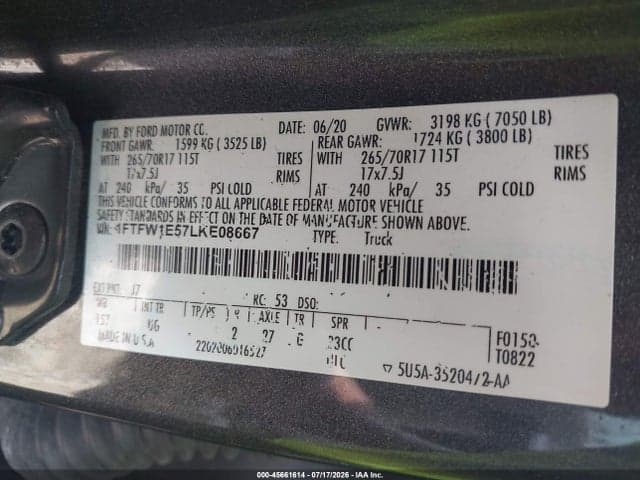 2020 FORD F-150 XLT 9