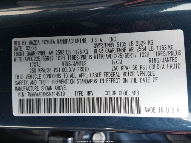 2025 MAZDA CX-50 HYBRID PREMIUM PACKAGE 9