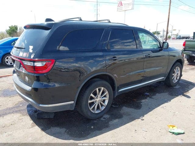 2017 DODGE DURANGO SXT AWD 5