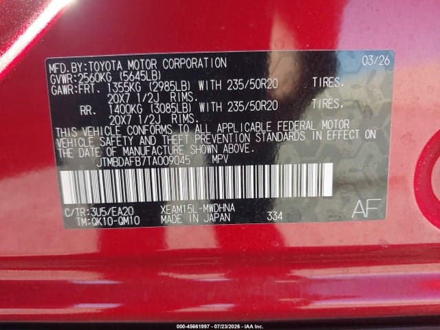 2026 TOYOTA BZ LIMITED 9