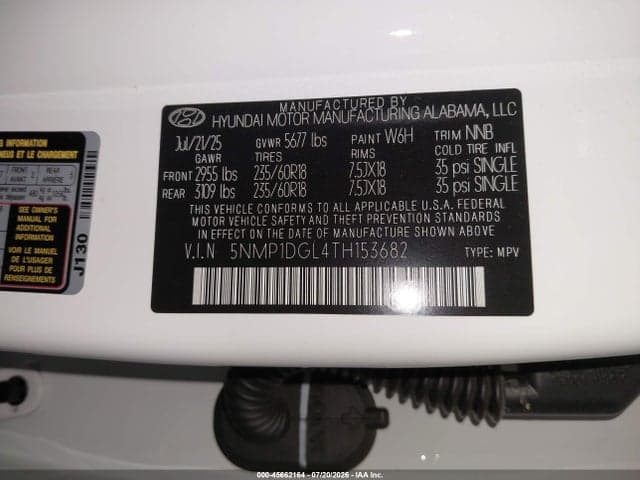 2026 HYUNDAI SANTA FE SE 9