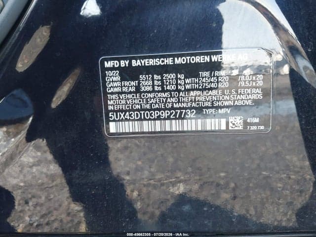 2023 BMW X4 M40I 9