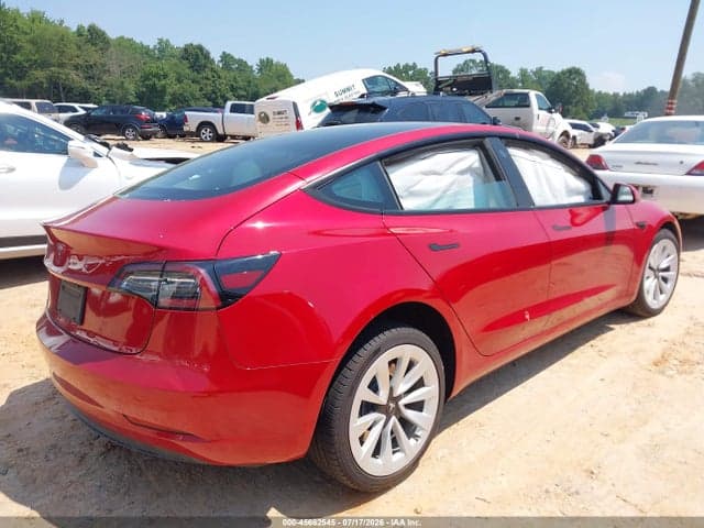 2023 TESLA MODEL 3 REAR-WHEEL DRIVE 4