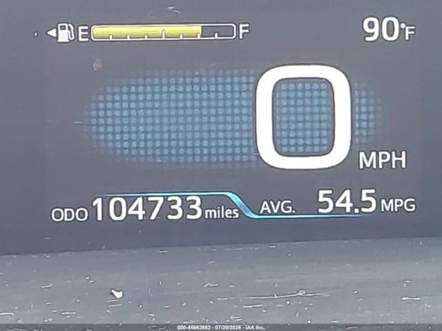 2016 TOYOTA PRIUS TWO 7