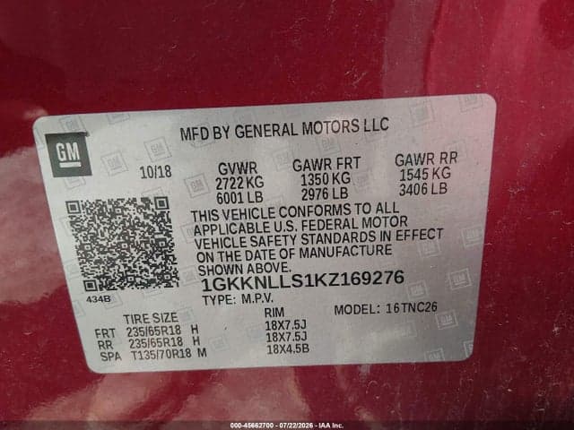 2019 GMC ACADIA SLE-2 9