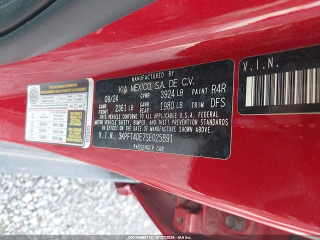 2025 KIA K4 LXS 9
