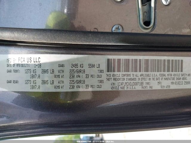 2018 JEEP CHEROKEE LATITUDE TECH CONNECT 4X4 9
