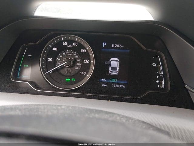 2020 HYUNDAI IONIQ HYBRID BLUE 7
