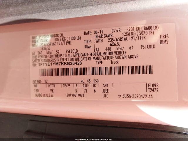 2019 FORD TRANSIT-150 9