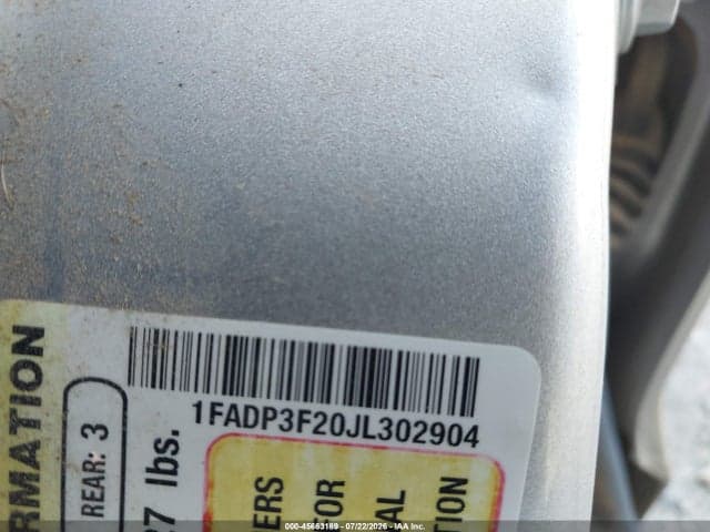 2018 FORD FOCUS SE 9