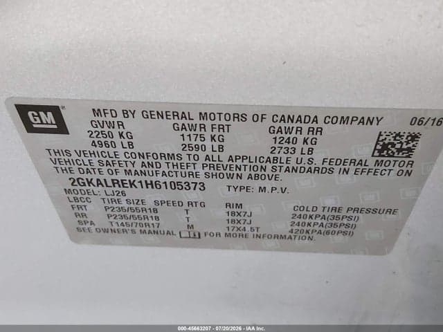 2017 GMC TERRAIN DENALI 9