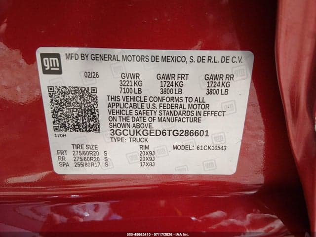 2026 CHEVROLET SILVERADO 1500 4WD SHORT BED LTZ 9