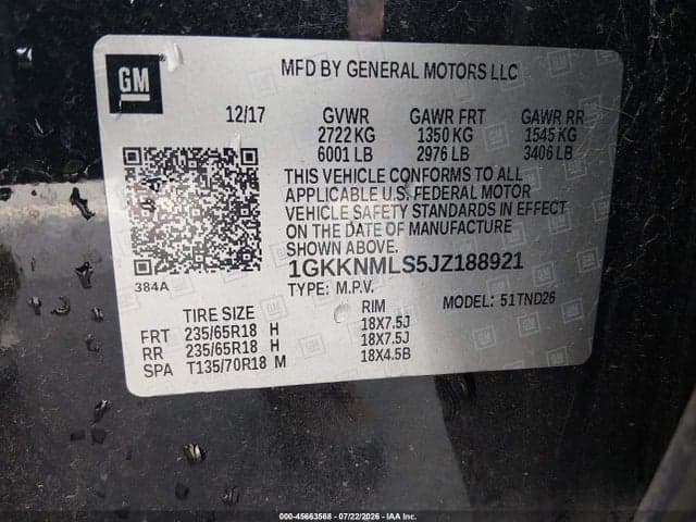 2018 GMC ACADIA SLT-1 9