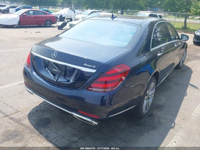 2020 MERCEDES-BENZ S 450 4MATIC 4