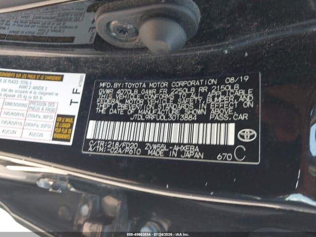 2020 TOYOTA PRIUS LE AWD-E 9