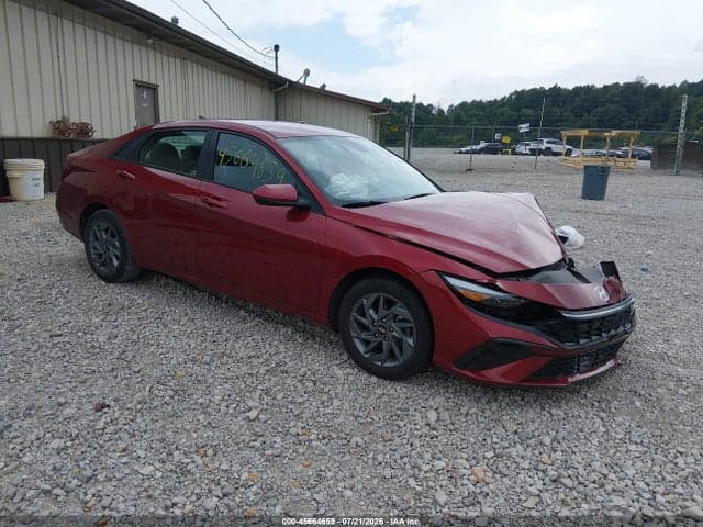 2024 HYUNDAI ELANTRA HYBRID BLUE