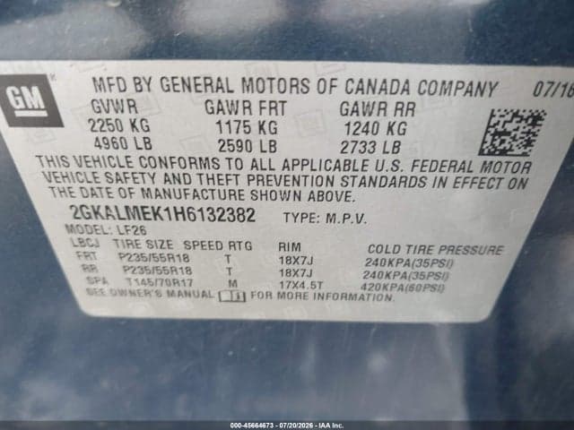 2017 GMC TERRAIN SLE-1 9