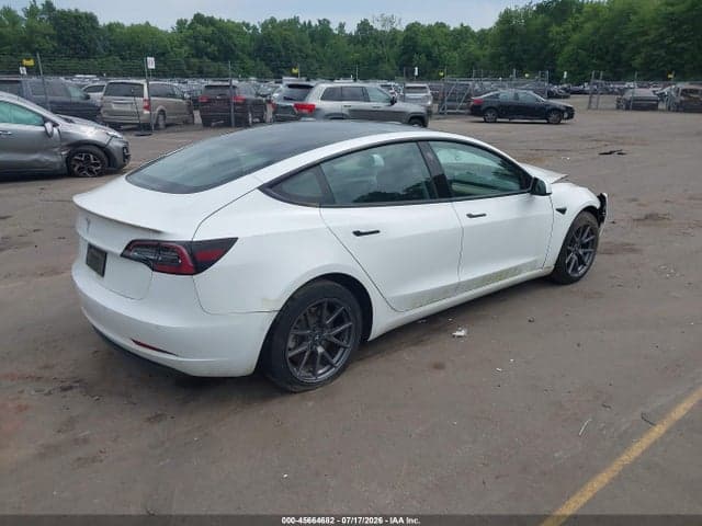 2021 TESLA MODEL 3 STANDARD RANGE PLUS REAR-WHEEL DRIVE 4