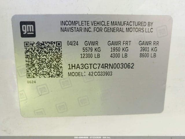 2024 CHEVROLET EXPRESS CUTAWAY WORK VAN 8