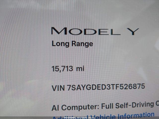 2026 TESLA MODEL Y PREMIUM REAR-WHEEL DRIVE/REAR-WHEEL DRIVE 13