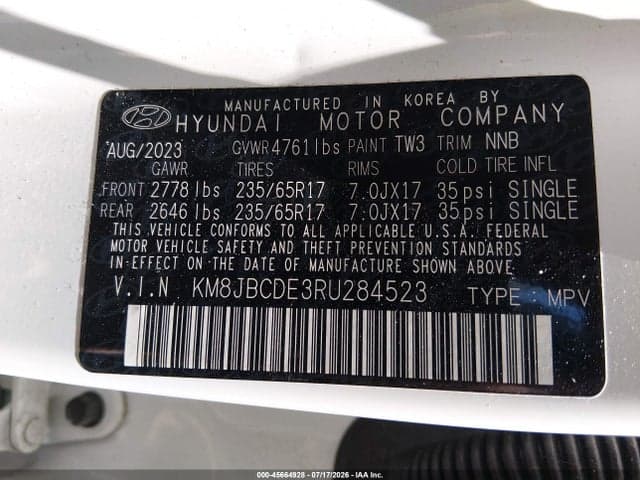 2024 HYUNDAI TUCSON SEL 9