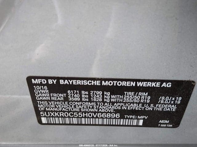 2017 BMW X5 XDRIVE35I 9