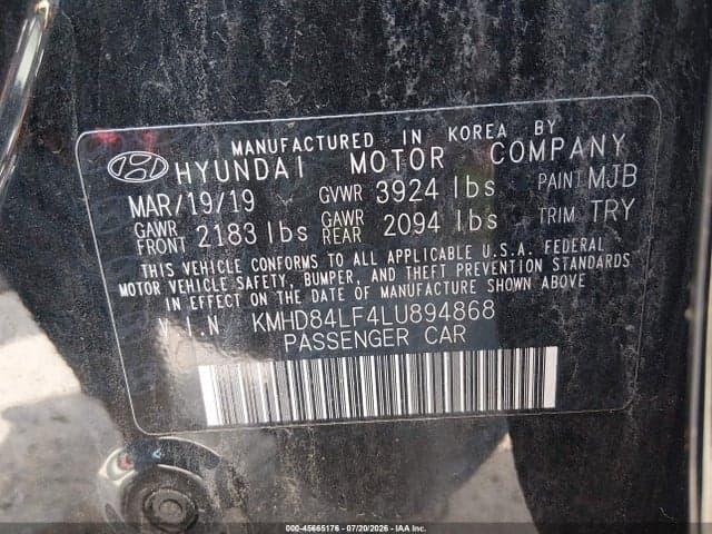 2020 HYUNDAI ELANTRA SEL 9