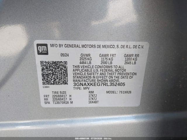 2024 CHEVROLET EQUINOX FWD LT 9