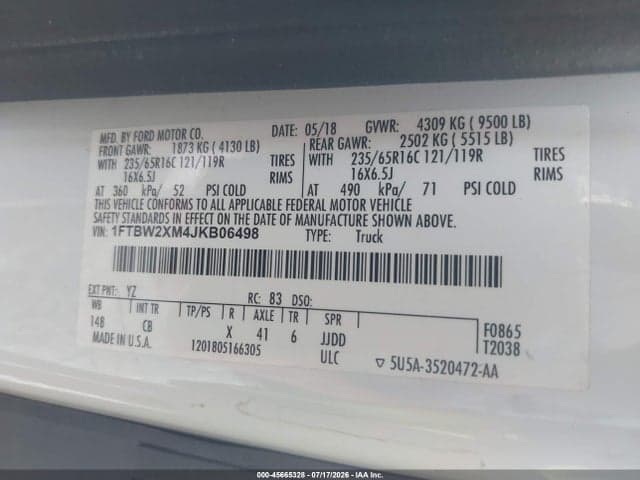 2018 FORD TRANSIT-350 9
