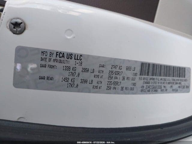 2018 CHRYSLER PACIFICA TOURING L PLUS 9