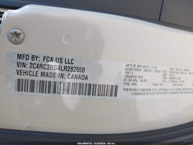 2020 CHRYSLER PACIFICA AWD LAUNCH EDITION 9