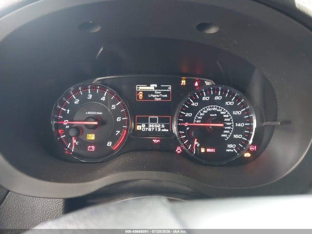 2018 SUBARU WRX 7