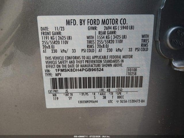 2023 FORD EXPLORER XLT 9