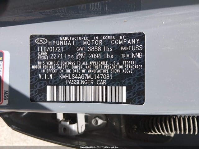 2021 HYUNDAI ELANTRA SEL 9