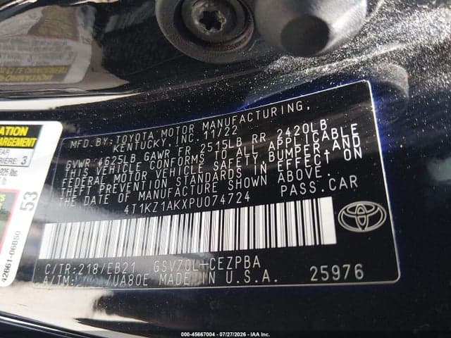 2023 TOYOTA CAMRY TRD 9