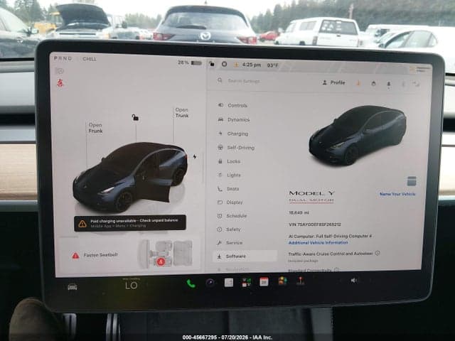 2025 TESLA MODEL Y PERFORMANCE DUAL MOTOR ALL-WHEEL DRIVE 7