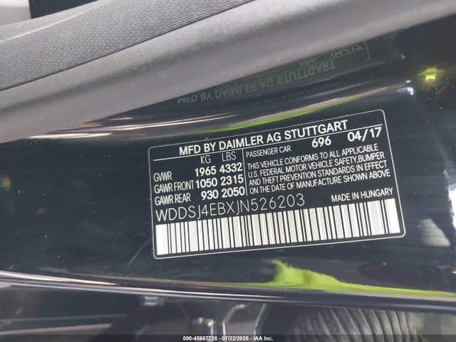 2018 MERCEDES-BENZ CLA 250 9