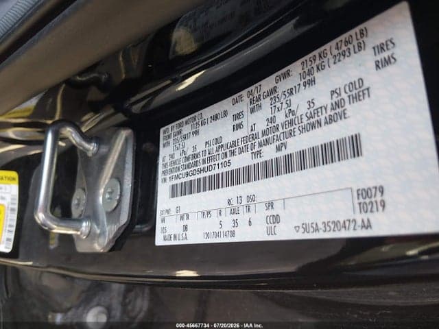 2017 FORD ESCAPE SE 9