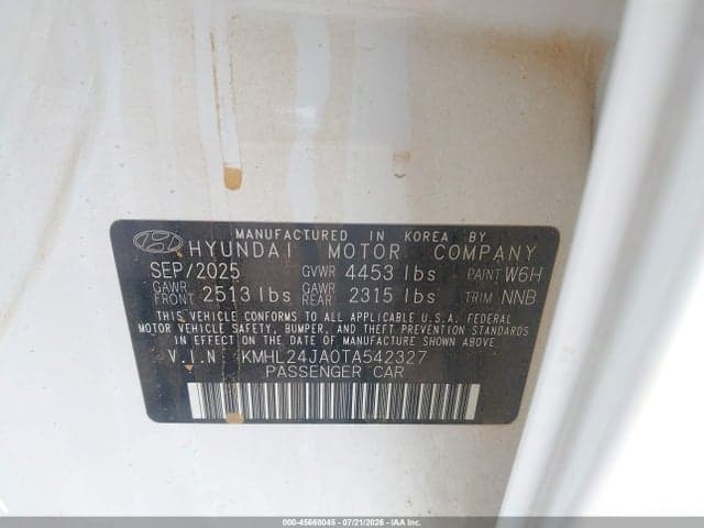 2026 HYUNDAI SONATA SE 9