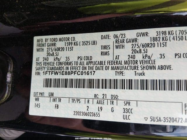 2023 FORD F-150 XLT 9