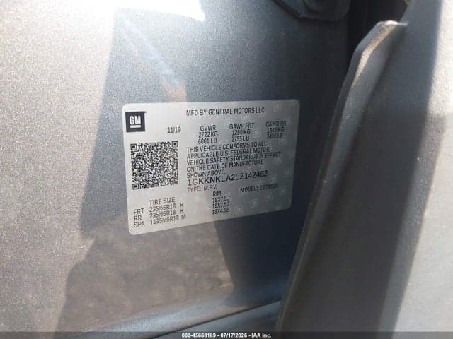 2020 GMC ACADIA FWD SLE 9