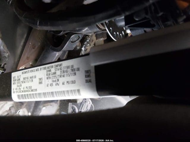 2017 FORD E-350 STRIPPED 9